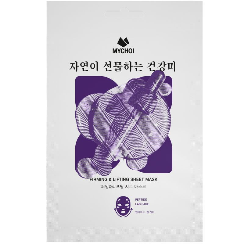 Изображение товара Маска для лица Mychoi укрепляющая с пептидами, 25 мл