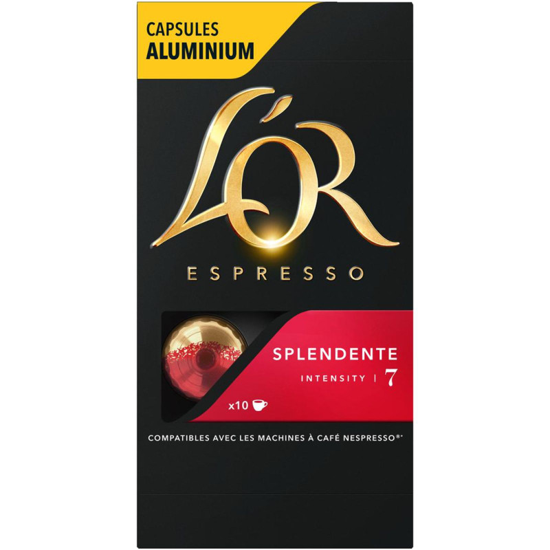Изображение товара Кофе в капсулах L'or Espresso Splendente натуральный жареный молотый 10 шт