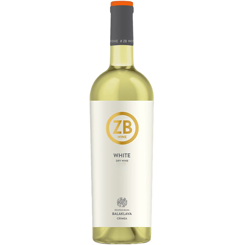 Изображение товара Белое сухое вино ZB Wine White 12.5%, 750 мл из Крыма