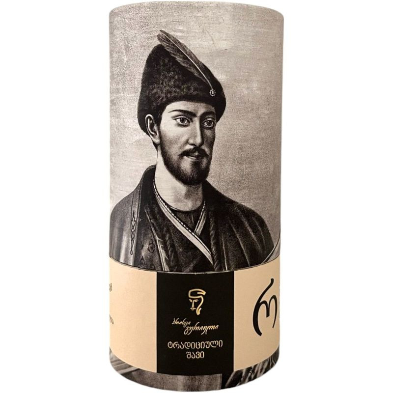 Изображение товара Черный крупнолистовой чай Гуриели 100г Грузия коллекционный