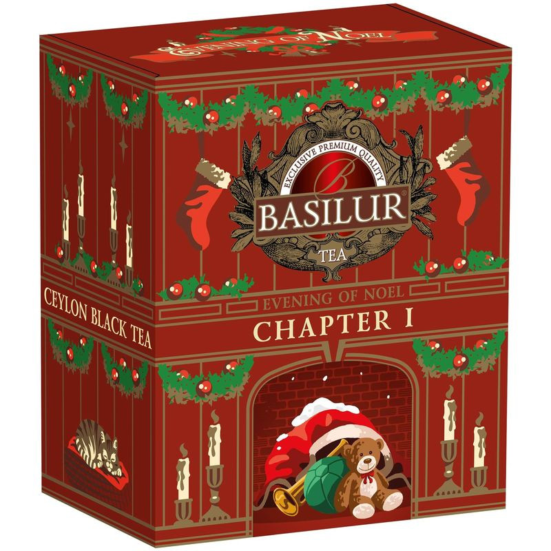 Изображение товара Чай Basilur Рождественский вечер глава IV с лепестками календулы, 75г