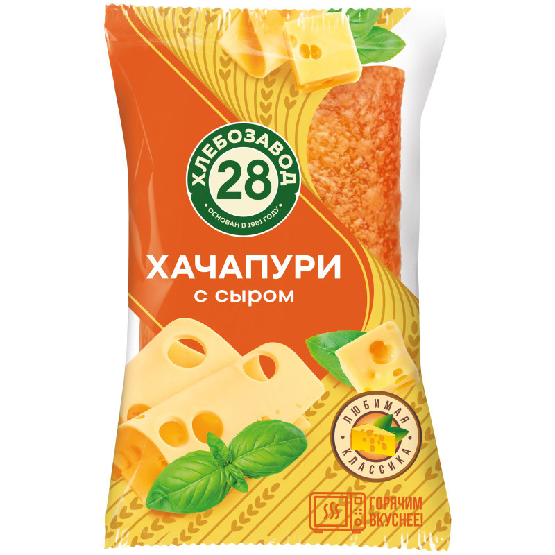 Изображение товара Хачапури Хлебозавод №28 с сыром, 60г