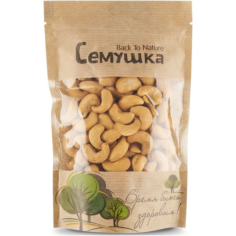 Изображение товара Кешью Семушка жареный 150г натуральные орехи полезный перекус