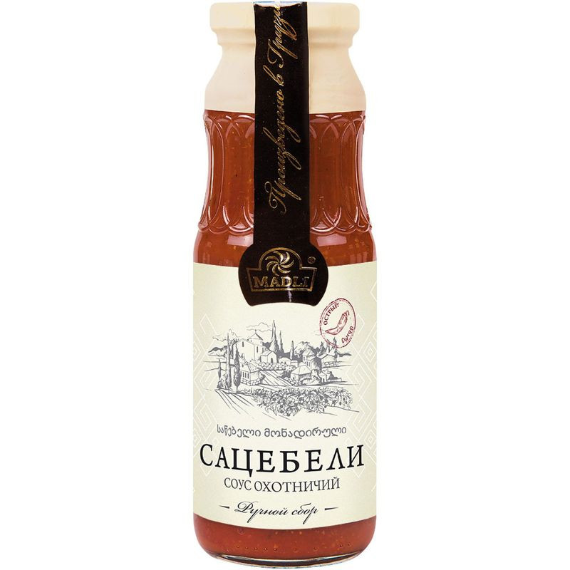 Изображение товара Соус Madli Сацебели Охотничий остро-сладкий 270 мл натуральный вкус