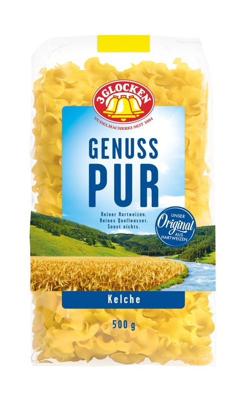 Изображение товара Макароны 3 Glocken Genuss Pur клёцки 500г фигурные из твердых сортов пшеницы