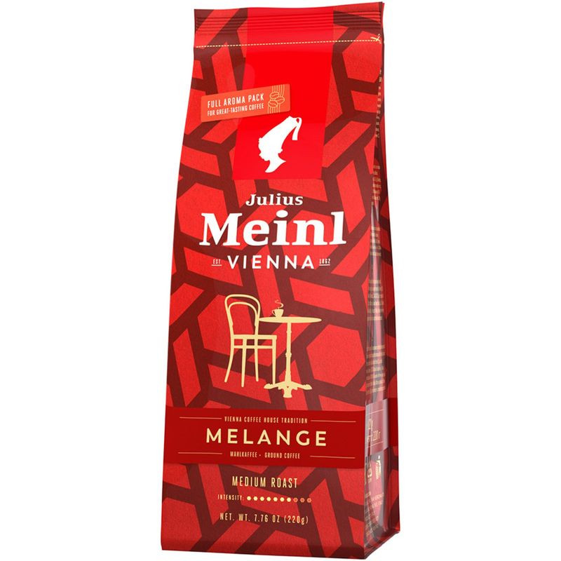 Изображение товара Кофе Julius Meinl Меланж Венская Коллекция натуральный жареный молотый 220г