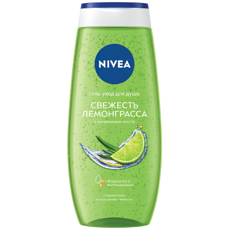 Изображение товара Гель-уход Nivea для душа Свежесть лемонграсса, 250мл
