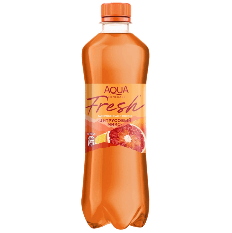 Изображение товара Напиток газированный Aqua Minerale Fresh Цитрусовый Микс, 500мл