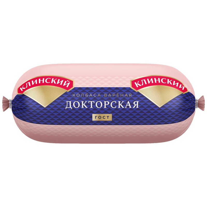 Изображение товара Колбаса варёная Клинский Докторская категория А, 400г