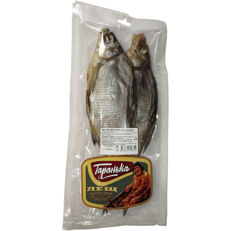 Изображение товара Лещ Тарань-Ка сушёный 250г натуральная рыба для здорового питания