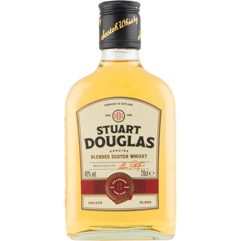 Изображение товара Виски Stuart Douglas шотландский купажированный 40% 200 мл