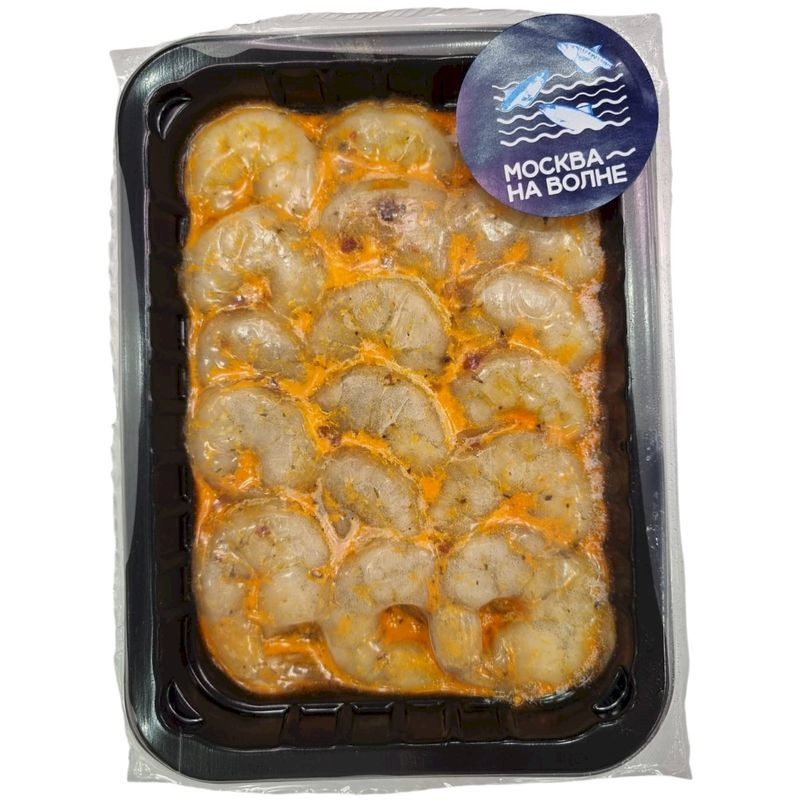 Изображение товара Креветка Москва на Волне по-мексикански ваннамей очищенная маринованная 200г