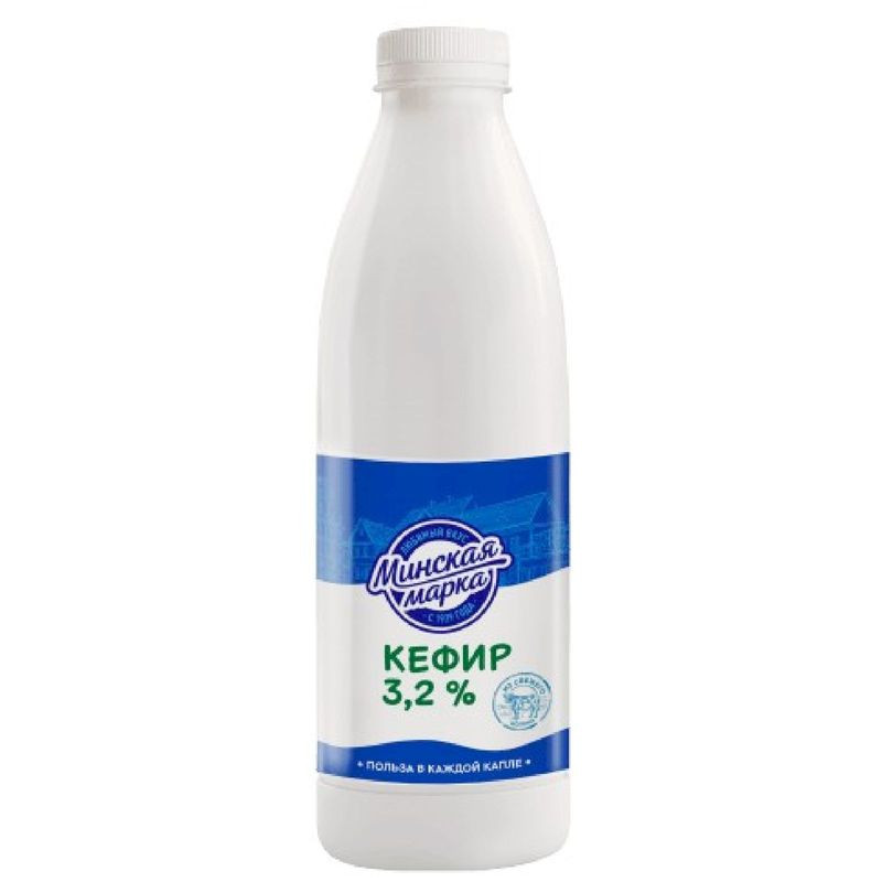 Изображение товара Кефир Минская Марка 3.2% 900г - натуральный продукт