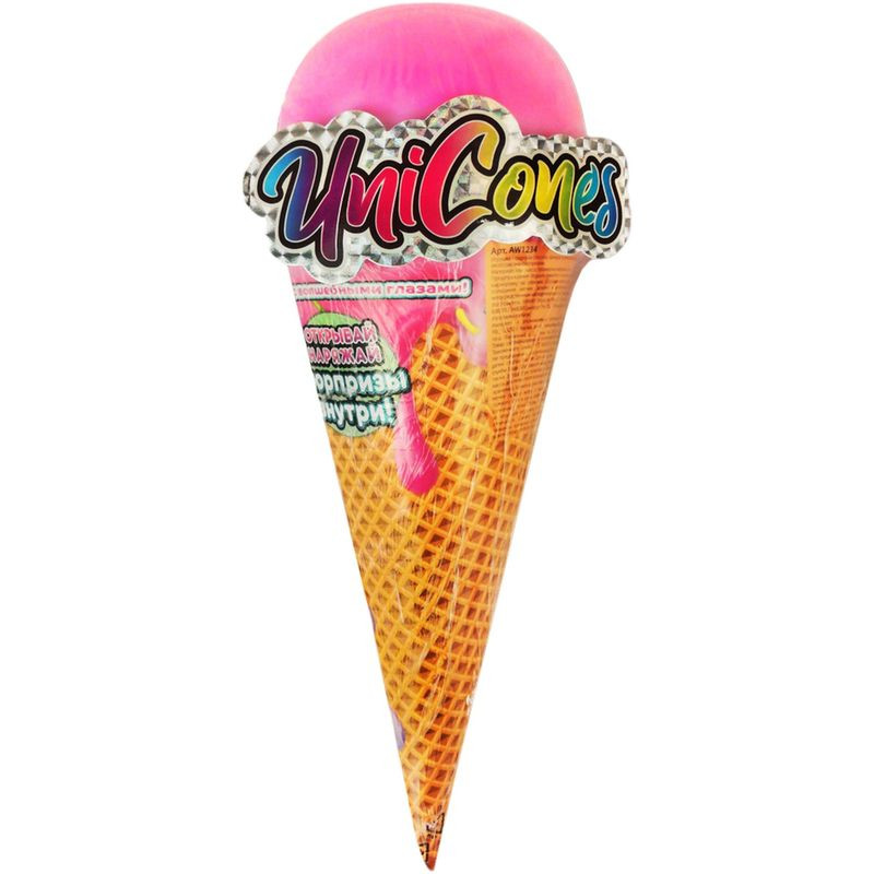 Изображение товара Игрушка Unicones Единорог в рожке для декорирования и сюрпризов