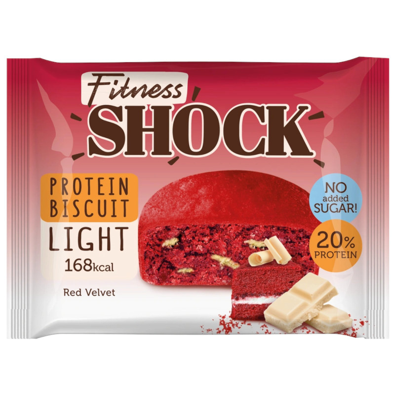 Изображение товара Изделие кондитерское FitnesShock Рэд Велюр неглазированное, 40г