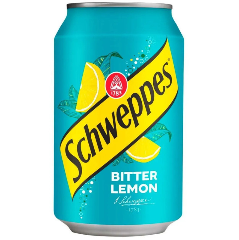 Изображение товара Тоник Schweppes Биттер лимон, 330мл