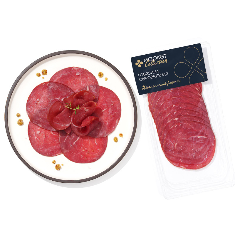 Изображение товара Говядина сыровяленая категории Б Market Collection, 100г