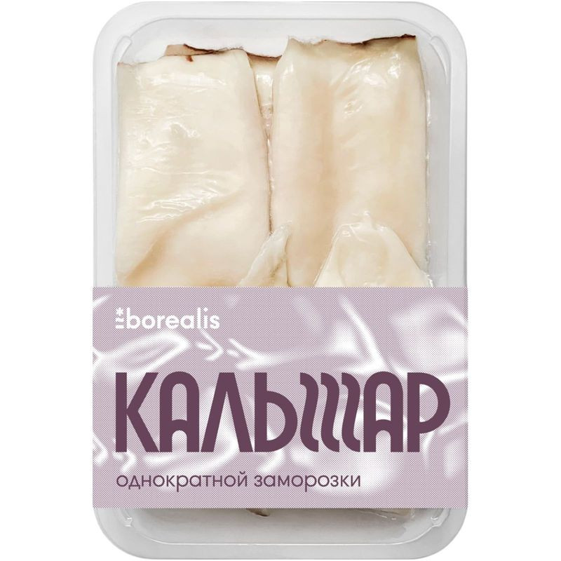 Изображение товара Морской кальмар Borealis командорский, без кожи, 500 г замороженный