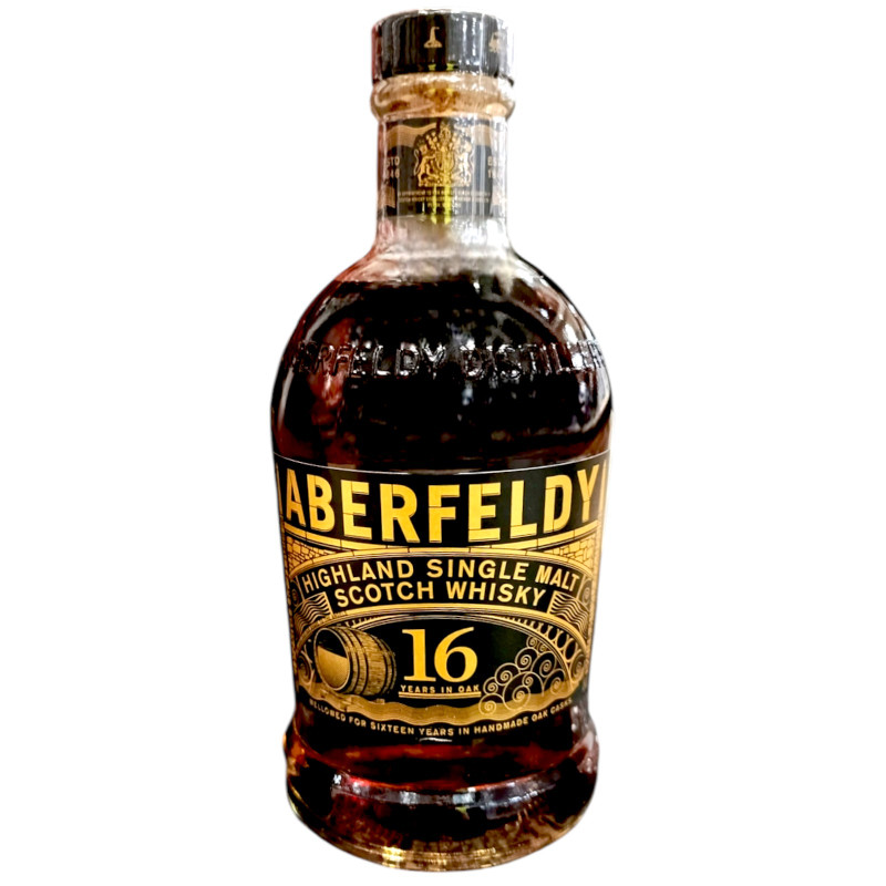 Изображение товара Виски Aberfeldy шотландский солодовый 16 лет выдержки 40%, 700мл