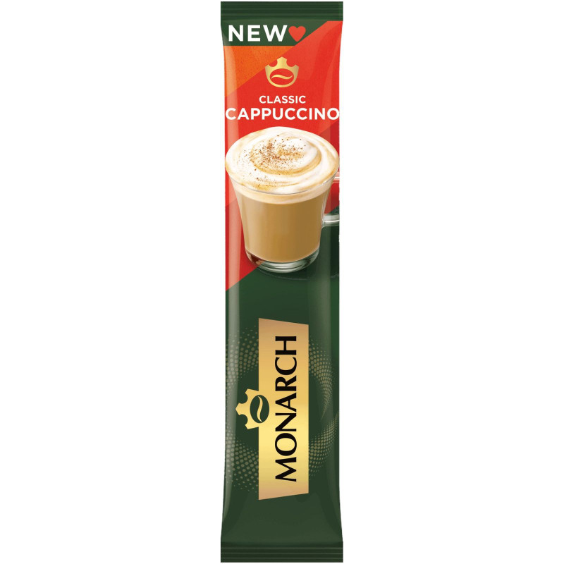 Изображение товара Кофе Monarch Classic Cappuccino растворимый, 15г
