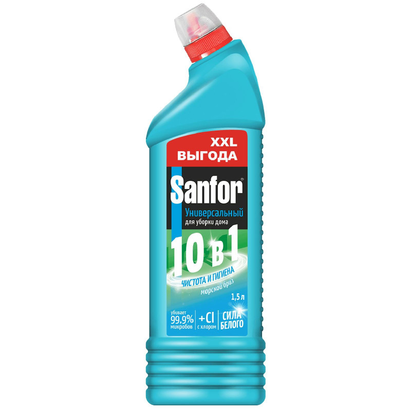 Изображение товара Средство чистящее Sanfor Морской Бриз, 1.5л