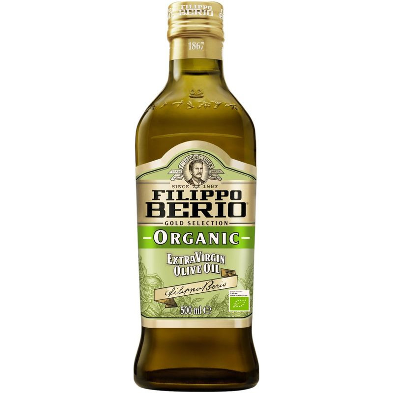 Изображение товара Масло оливковое Filippo Berio Extra Virgin Organic 500мл нерафинированное холодного отжима