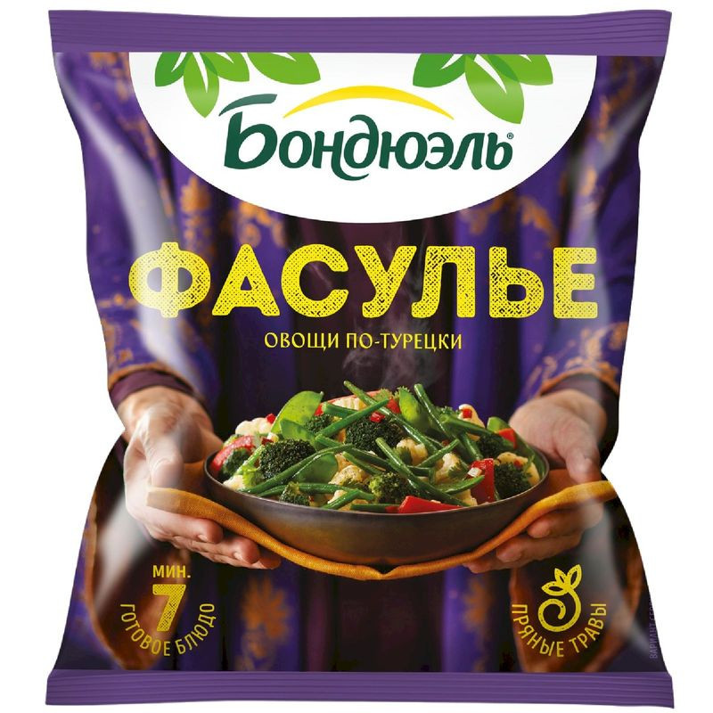 Изображение товара Замороженная овощная смесь Bonduelle по-турецки 400г