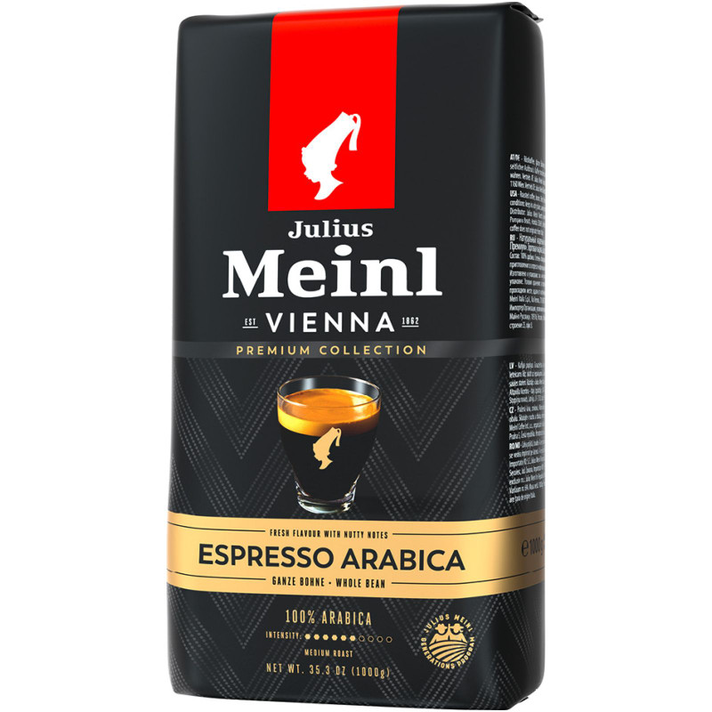 Изображение товара Кофе Julius Meinl Эспрессо Премиум Коллекция в зёрнах 1кг натуральный жареный Италия