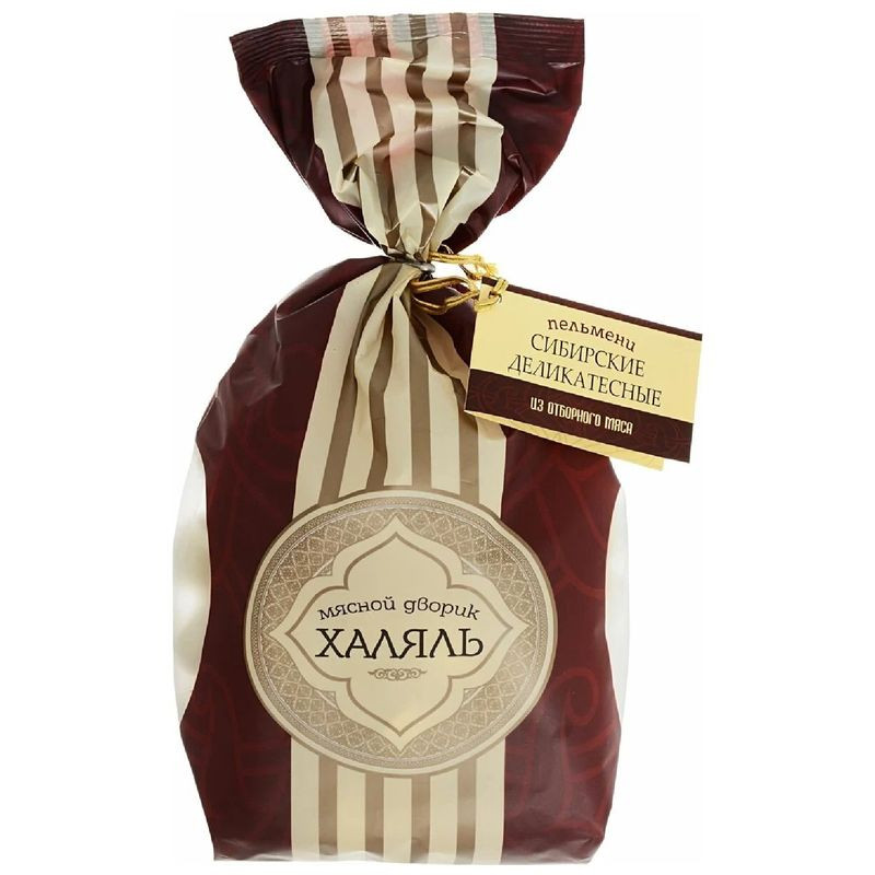 Изображение товара Пельмени Мясной Дворик сибирские деликатесные халяль 800 г российское качество
