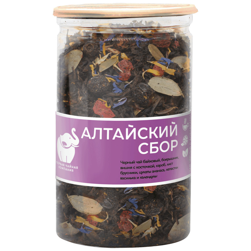 Изображение товара Чай Первая Чайная Компания Алтайский сбор черный байховый, 120г