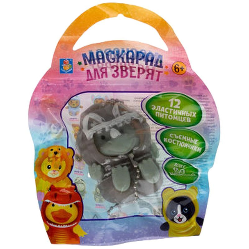 Изображение товара Игрушка 1Toy изображающая животное Т23405 - безопасная и яркая игрушка для детей