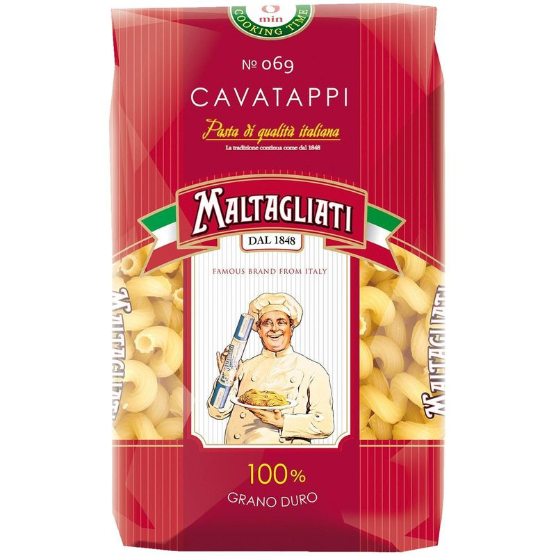 Изображение товара Макароны Maltagliati Cavatappi 450г из твердой пшеницы Россия