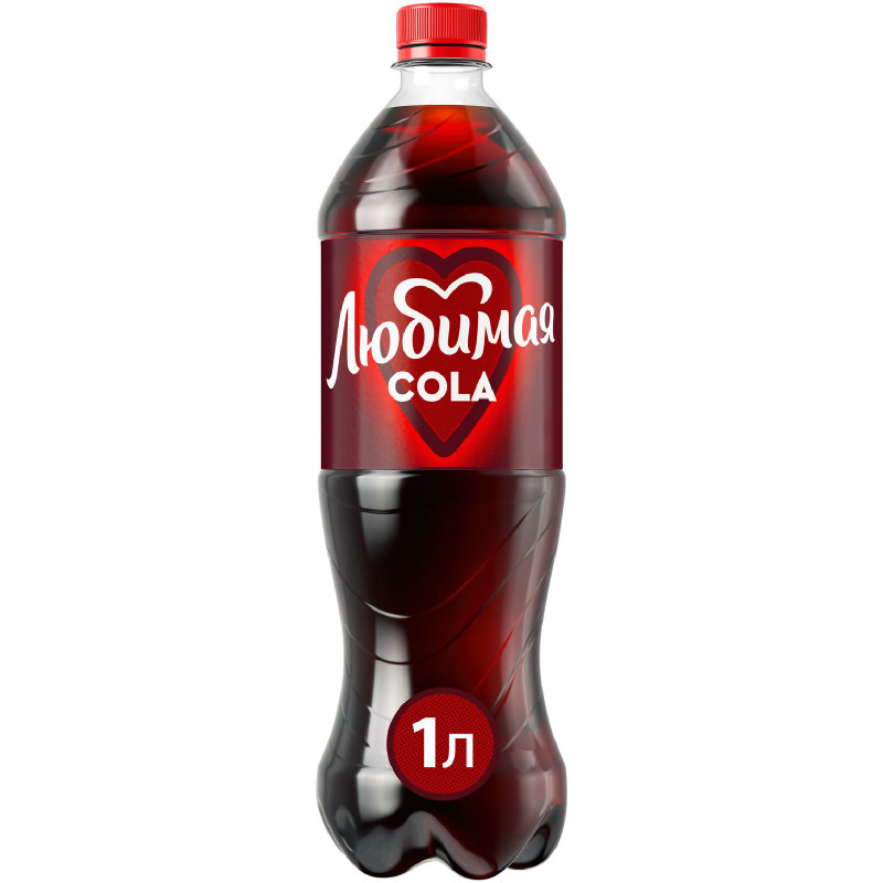 Изображение товара Напиток газированный Любимая Кола, 1л