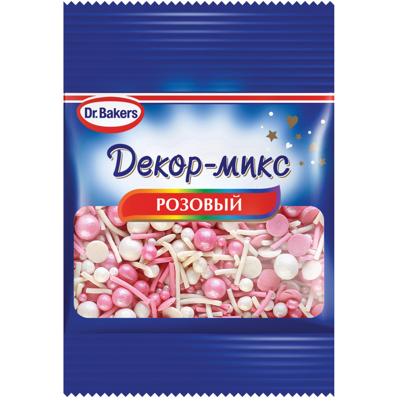 Изображение товара Изделие кондитерское Dr. Bakers розовый, 10г
