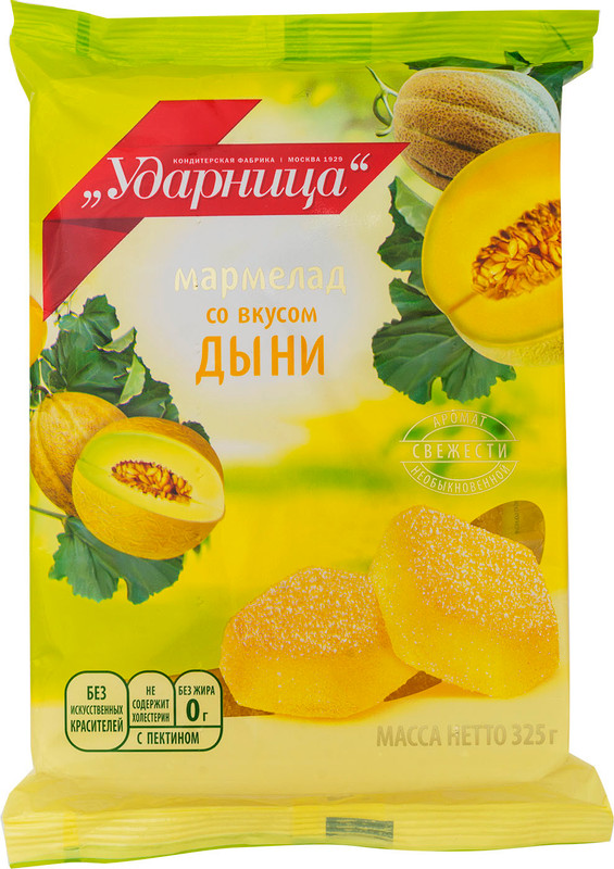 Изображение товара Мармелад Ударница дыня, 325г