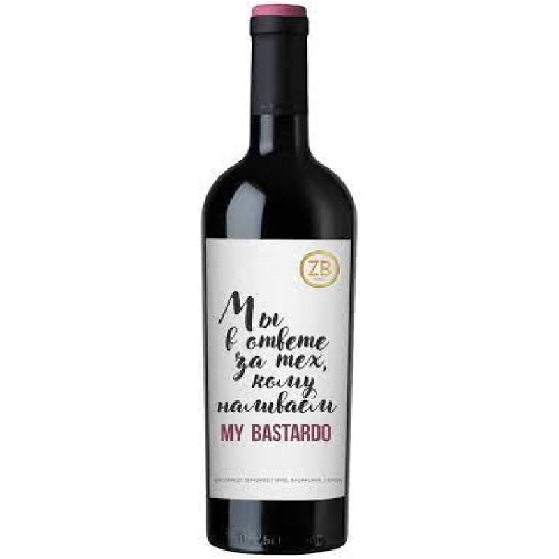 Изображение товара Красное полусухое вино ZB Wine Bastardo 11.5%, 750мл