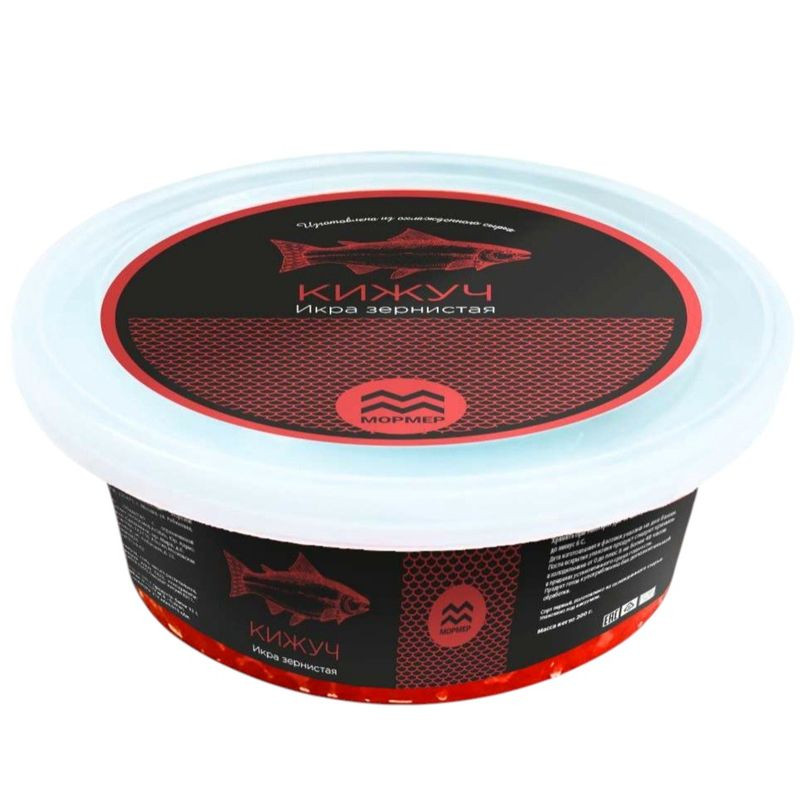 Изображение товара Икра Мормер кижуча зернистая 200г