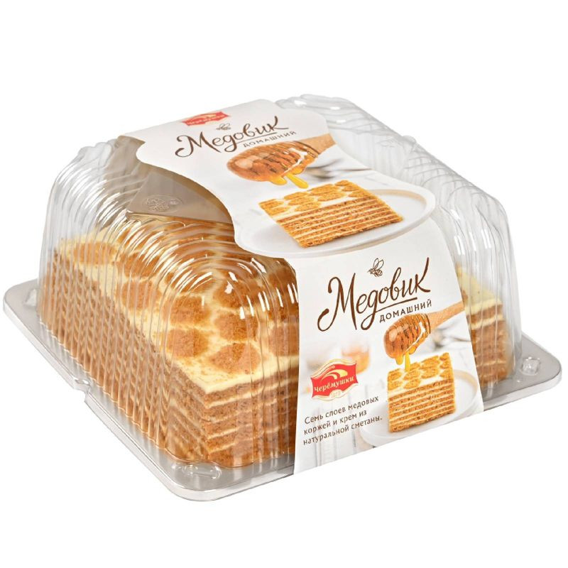 Изображение товара Медовик домашний Черемушки 480г настоящий натуральный вкус