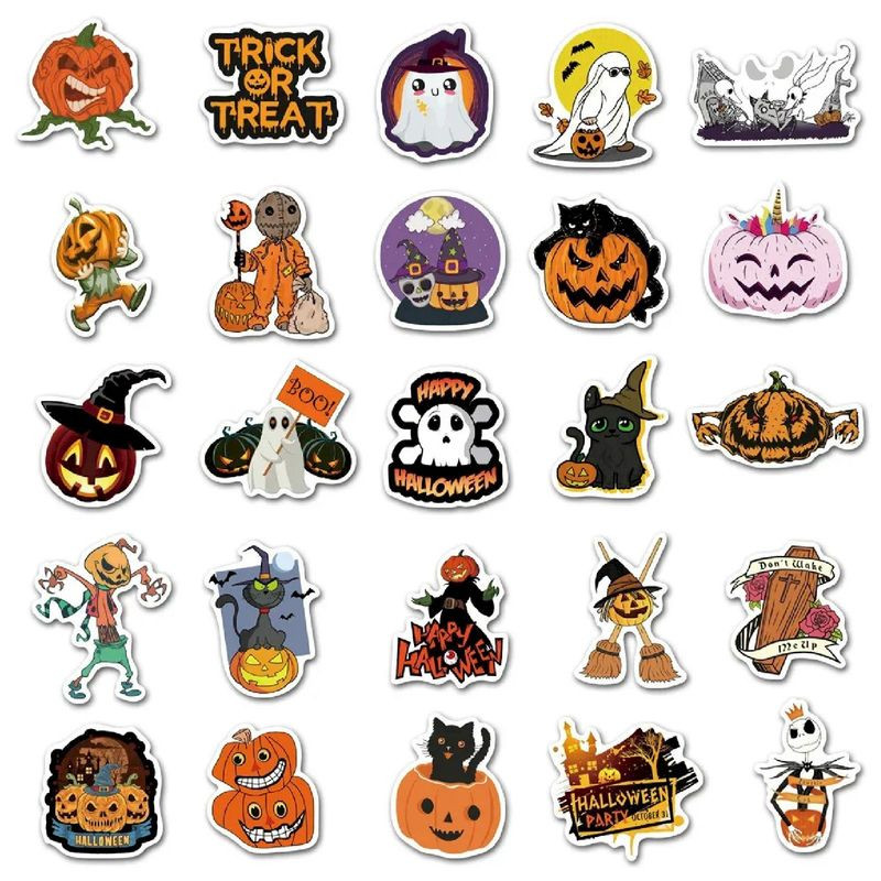 Изображение товара Наклейки Ball Masquerade Хэллоуин в ассортименте яркие декоративные элементы