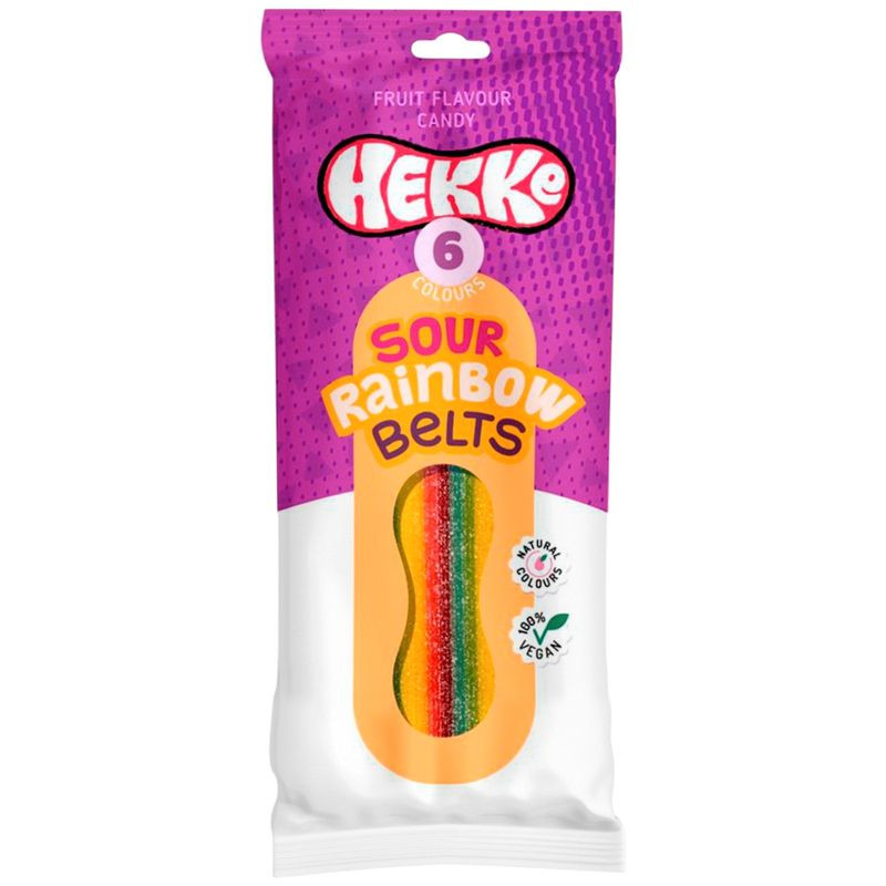 Изображение товара Мармелад Hekke Лента радуга жевательный 70г фруктовый десерт